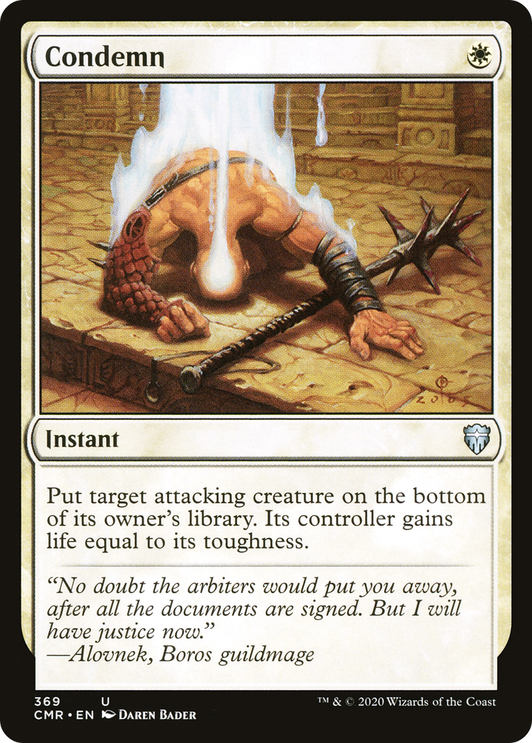 Condemn (CMR-369)  - Commander Legends