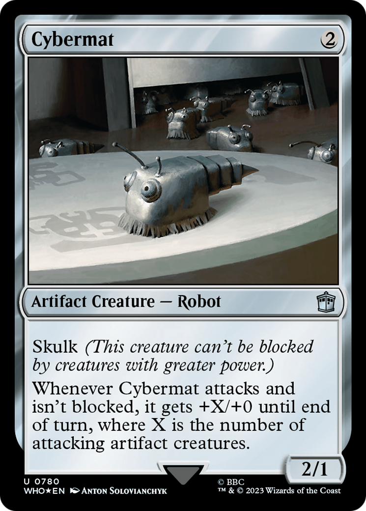 Cybermat (Surge Foil) (WHO-780)  Foil - Doctor Who