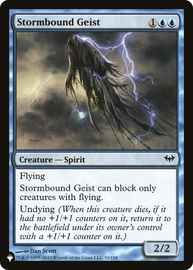 Stormbound Geist (LIST-DKA-51)  - The List