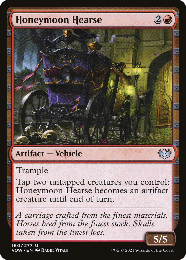 Honeymoon Hearse (VOW-160)  - Innistrad: Crimson Vow