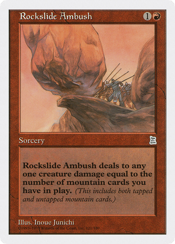 Rockslide Ambush (PTK-121)  - Portal Three Kingdoms