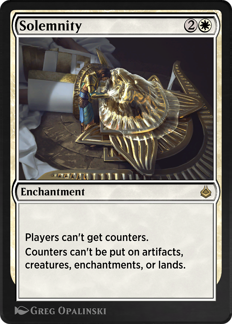 Solemnity (AKR-035)  - Amonkhet Remastered