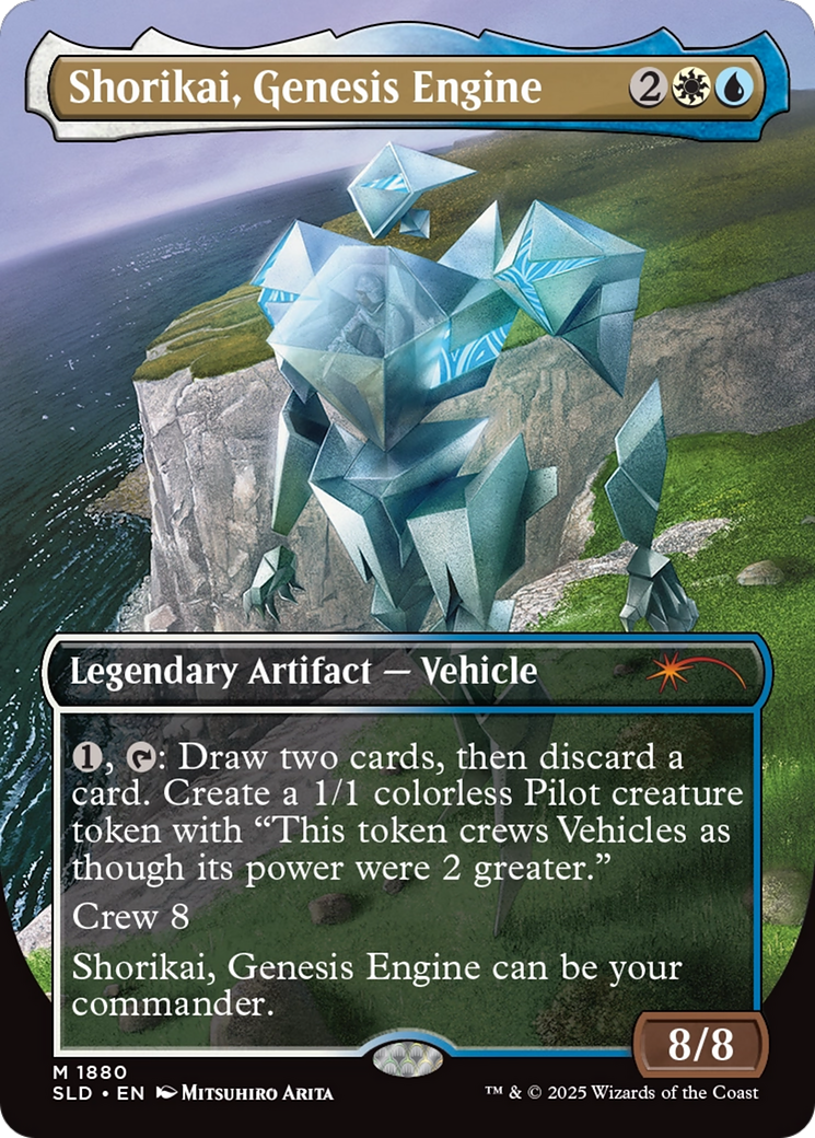 Shorikai, Genesis Engine (SLD-1880)  - Secret Lair Drop (Borderless)