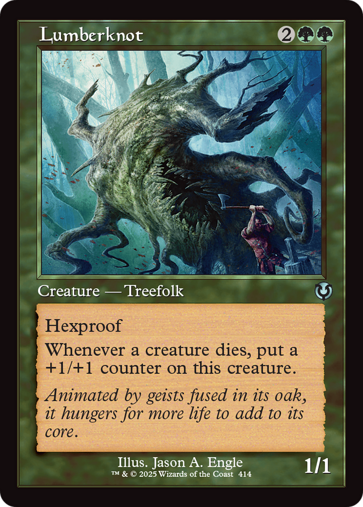 Lumberknot (Retro Frame) (INR-414)  Foil - Innistrad Remastered