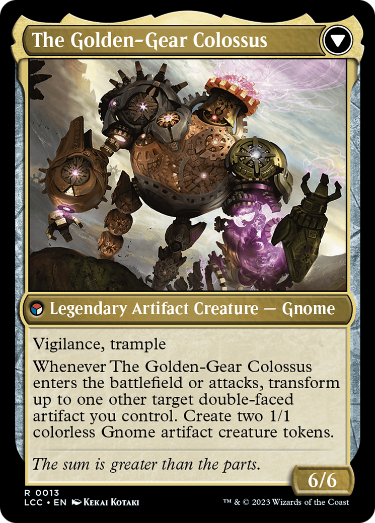Tetzin, Gnome Champion (LCC-013) - The Lost Caverns of Ixalan Commander