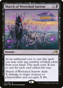 March of Wretched Sorrow (NEO-111)  Foil - Kamigawa: Neon Dynasty