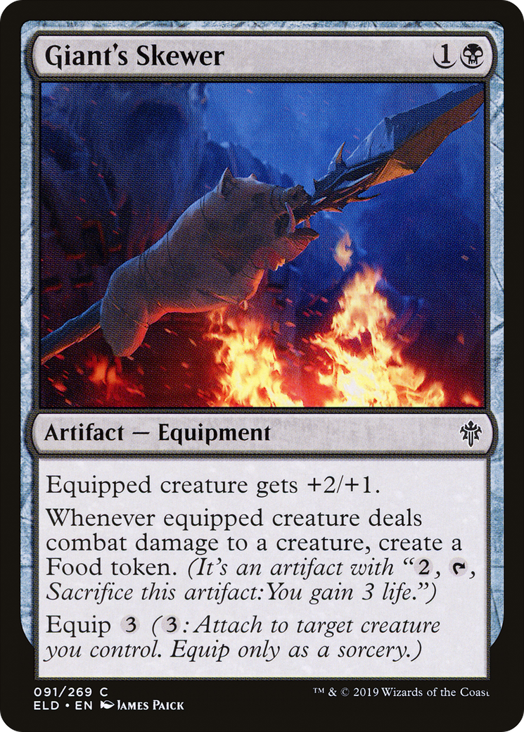 Giant's Skewer (ELD-091)  Foil - Throne of Eldraine