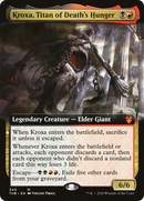 Kroxa, Titan of Death's Hunger (Extended Art) (THB-340)  Foil - Theros Beyond Death: (Extended Art)
