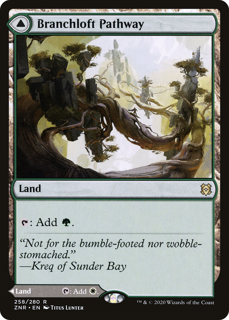 Branchloft Pathway (ZNR-258)  - Zendikar Rising