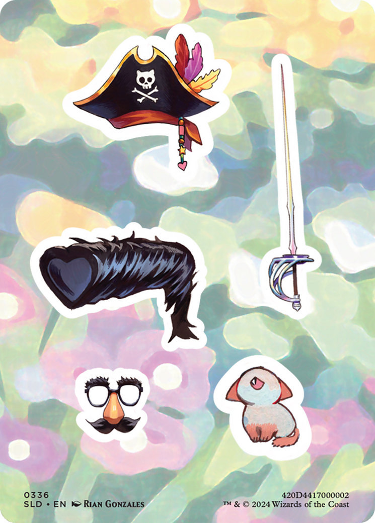 Sticker Sheet (0336) (SLD-336)  - Secret Lair Drop