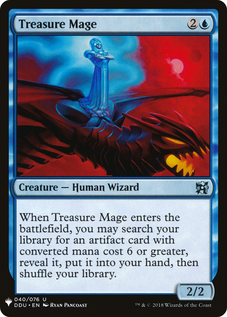Treasure Mage (LIST-DDU-40)  - The List