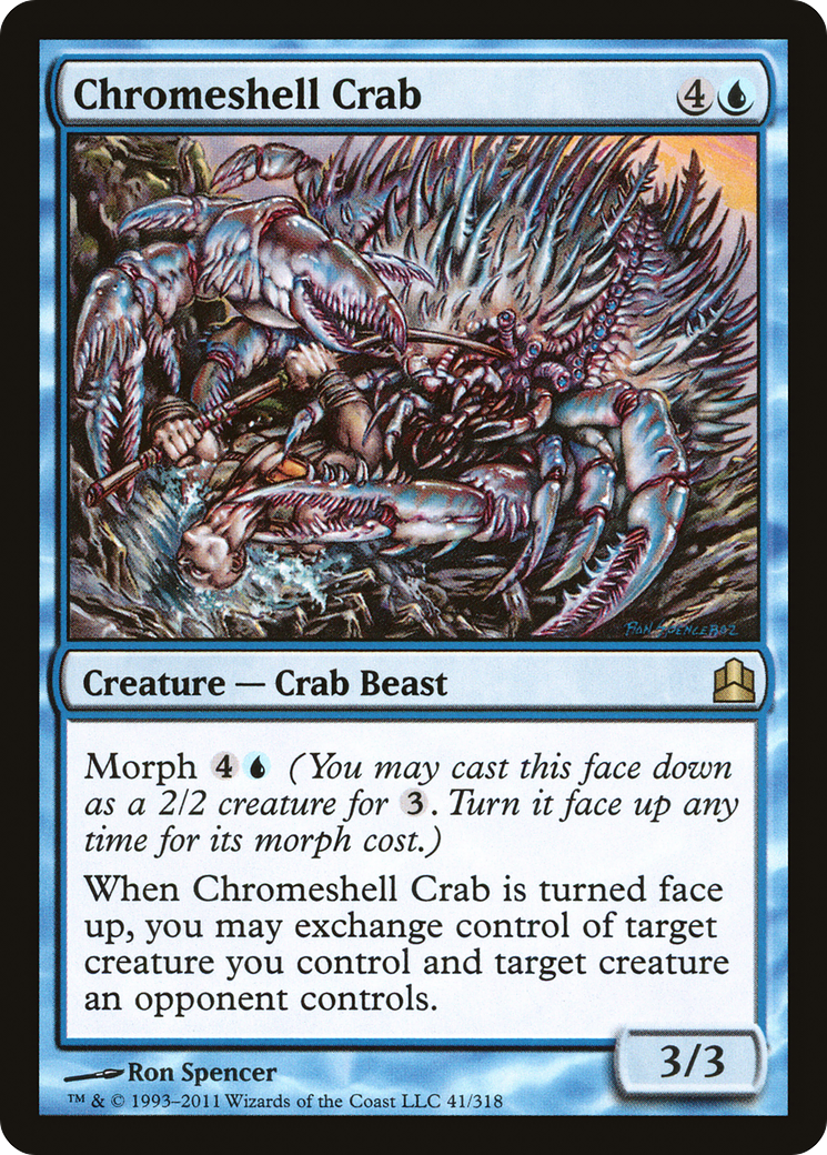 Chromeshell Crab (CMD-041)  - Commander 2011