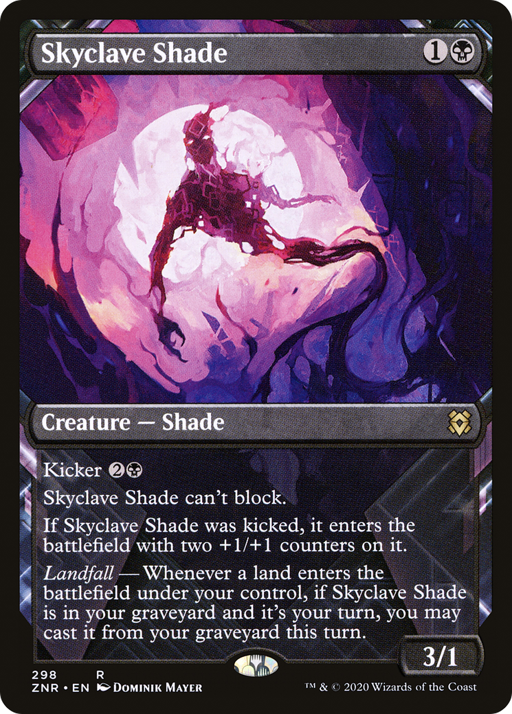 Skyclave Shade (Showcase) (ZNR-298)  - Zendikar Rising