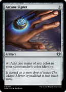 Arcane Signet (CMM-367)  Foil - Commander Masters