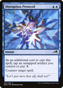 Disruption Protocol (NEO-051)  - Kamigawa: Neon Dynasty