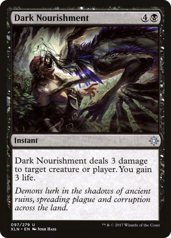 Dark Nourishment (XLN-097)  - Ixalan