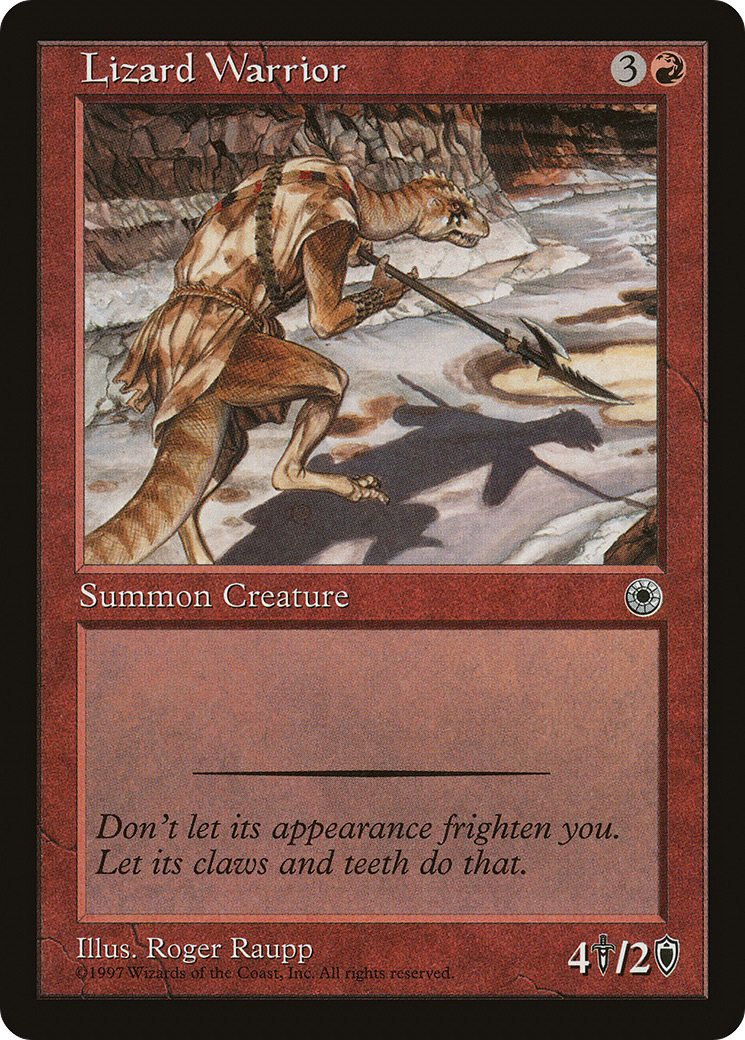 Lizard Warrior (POR-)  - Portal