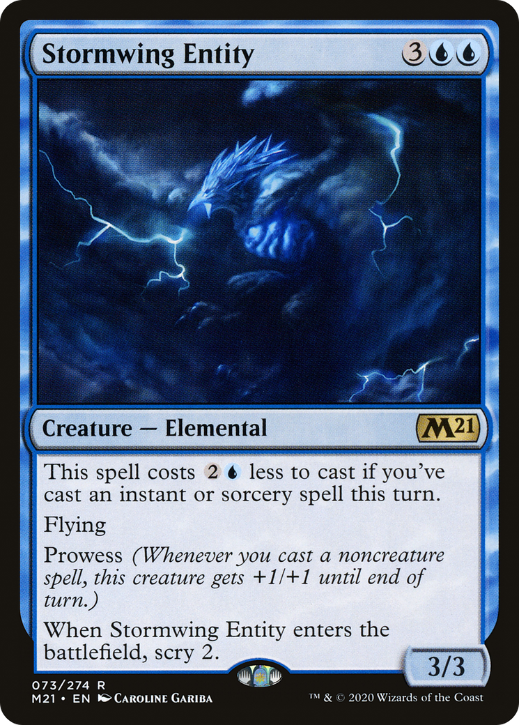 Stormwing Entity (M21-073)  Foil - Core Set 2021