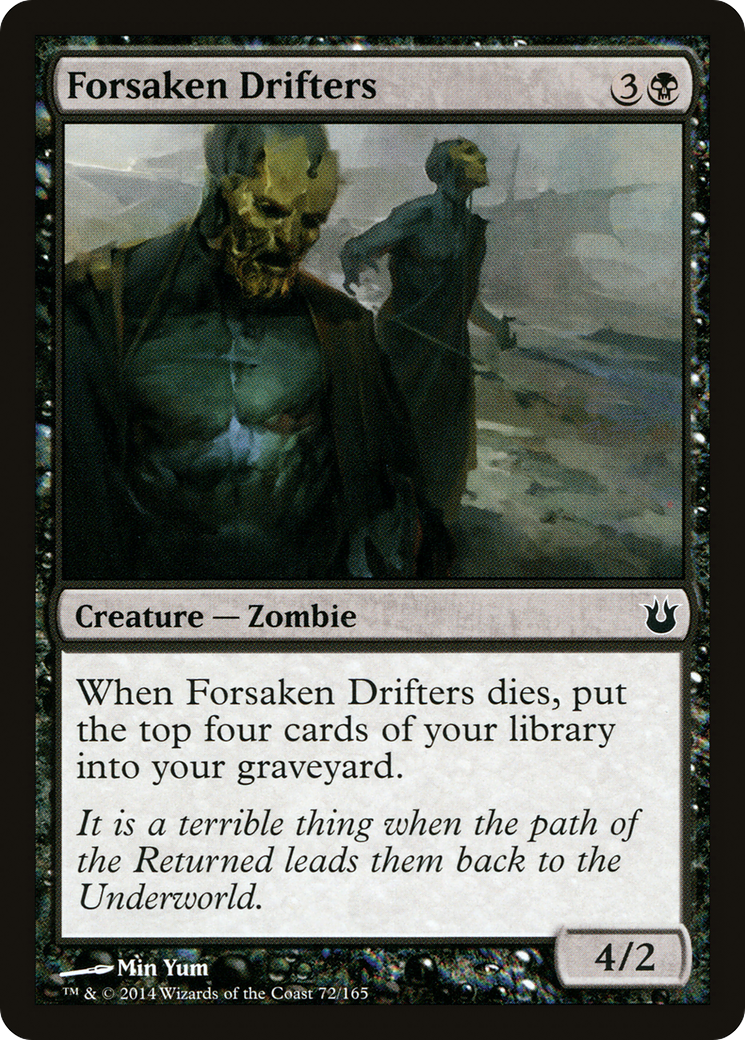 Forsaken Drifters (BNG-072)  Foil - Born of the Gods