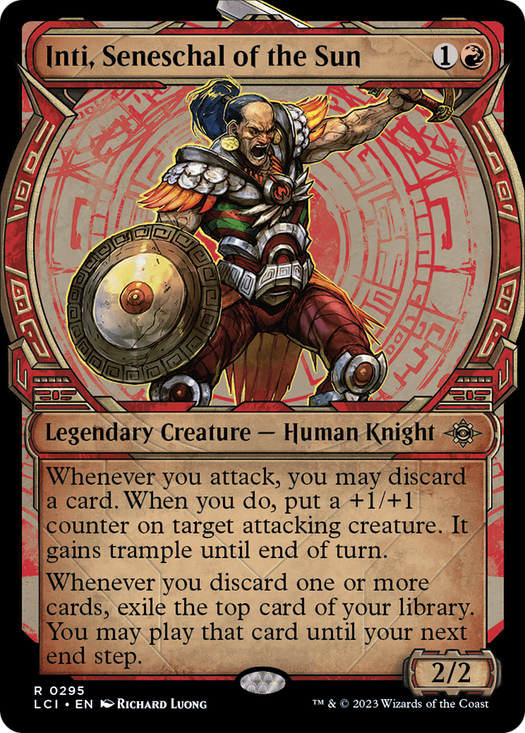 Inti, Seneschal of the Sun (Showcase) (LCI-295)  - The Lost Caverns of Ixalan: (Showcase)
