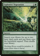 Explosive Vegetation (HOP-070)  - Planechase