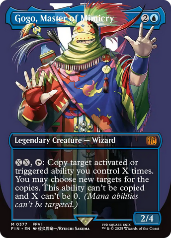 Gogo, Master of Mimicry (Borderless) (FIN-377)  Foil - FINAL FANTASY