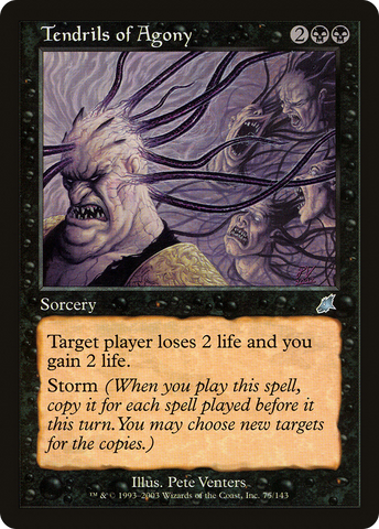 Tendrils of Agony (SCG-075) - Scourge Foil