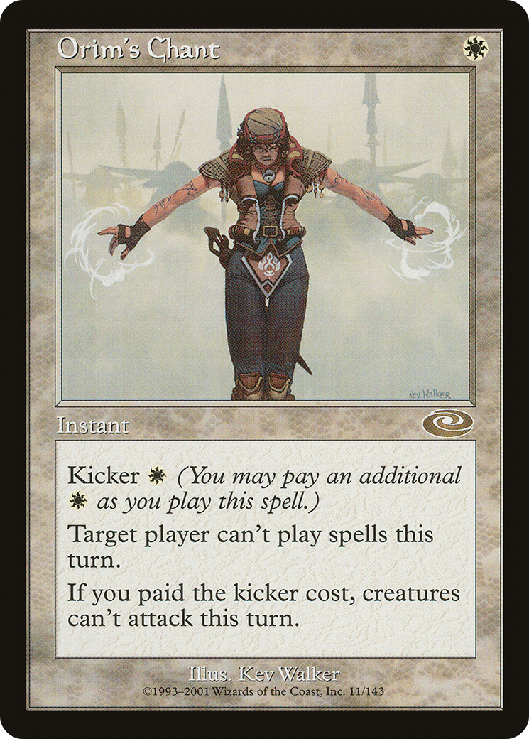 Orim's Chant (PLS-011)  Foil - Planeshift