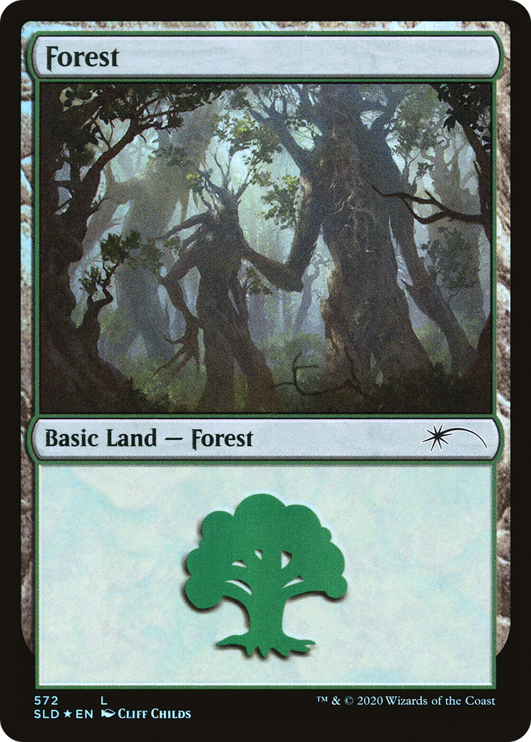Forest (572) (SLD-572)  Foil - Secret Lair Drop