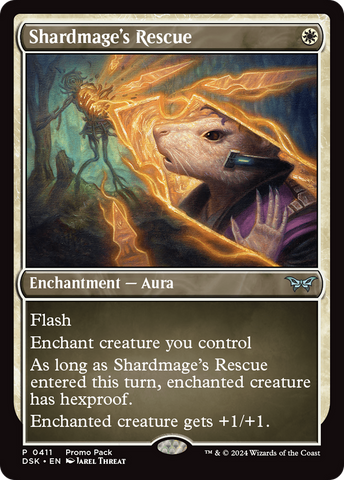 Shardmage's Rescue (PPDSK-411)  Foil - Duskmourn: House of Horror