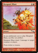 Shrapnel Blast (MRD-106)  - Mirrodin