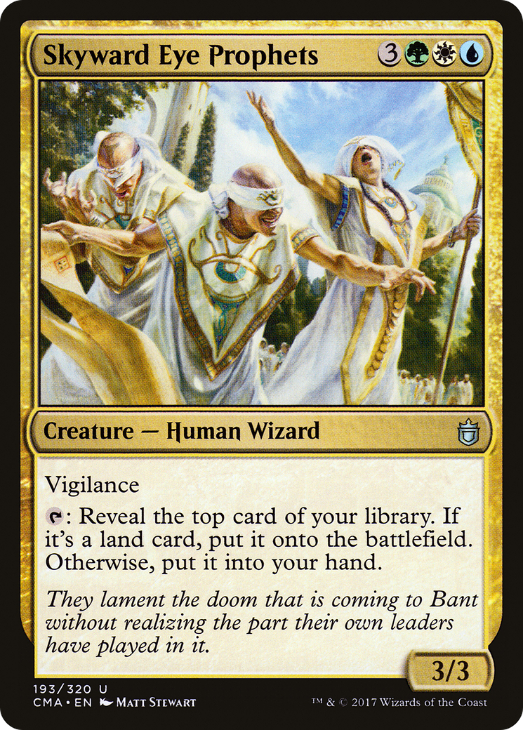 Skyward Eye Prophets (CMA-193)  - Commander Anthology