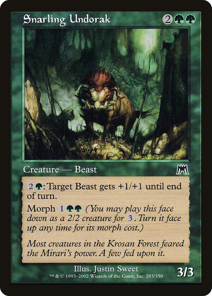 Snarling Undorak (ONS-283)  - Onslaught