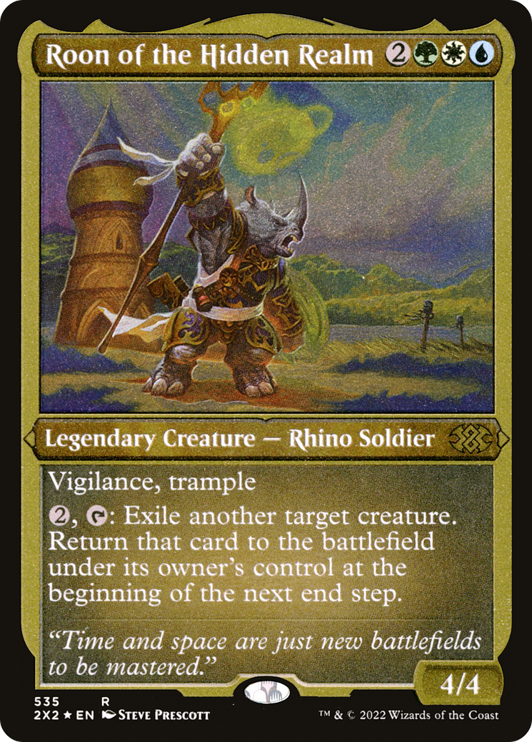 Roon of the Hidden Realm (2X2-535)  Foil - Double Masters 2022