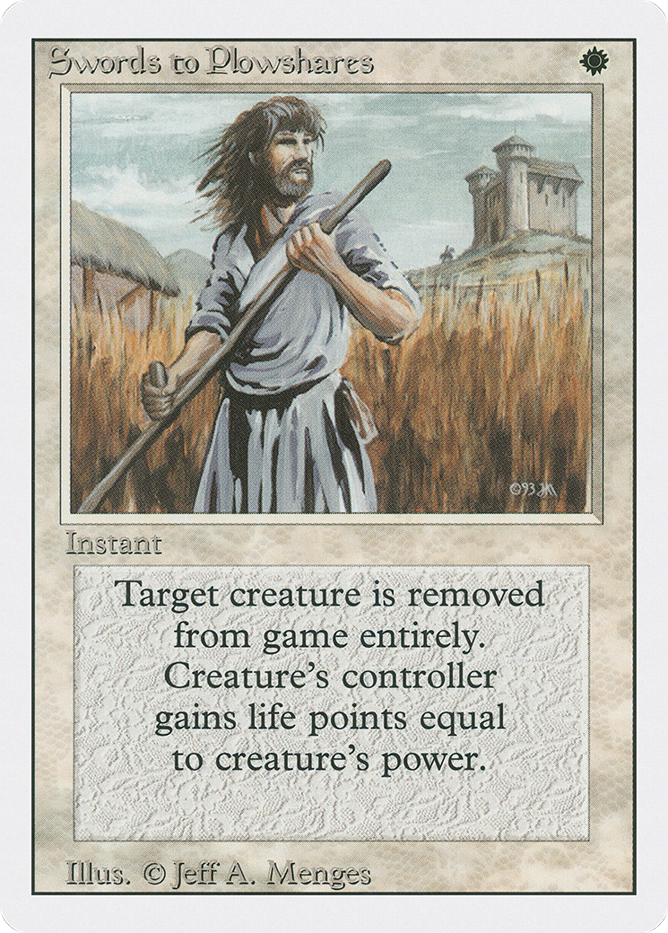 Swords to Plowshares (3ED-)  - Revised Edition
