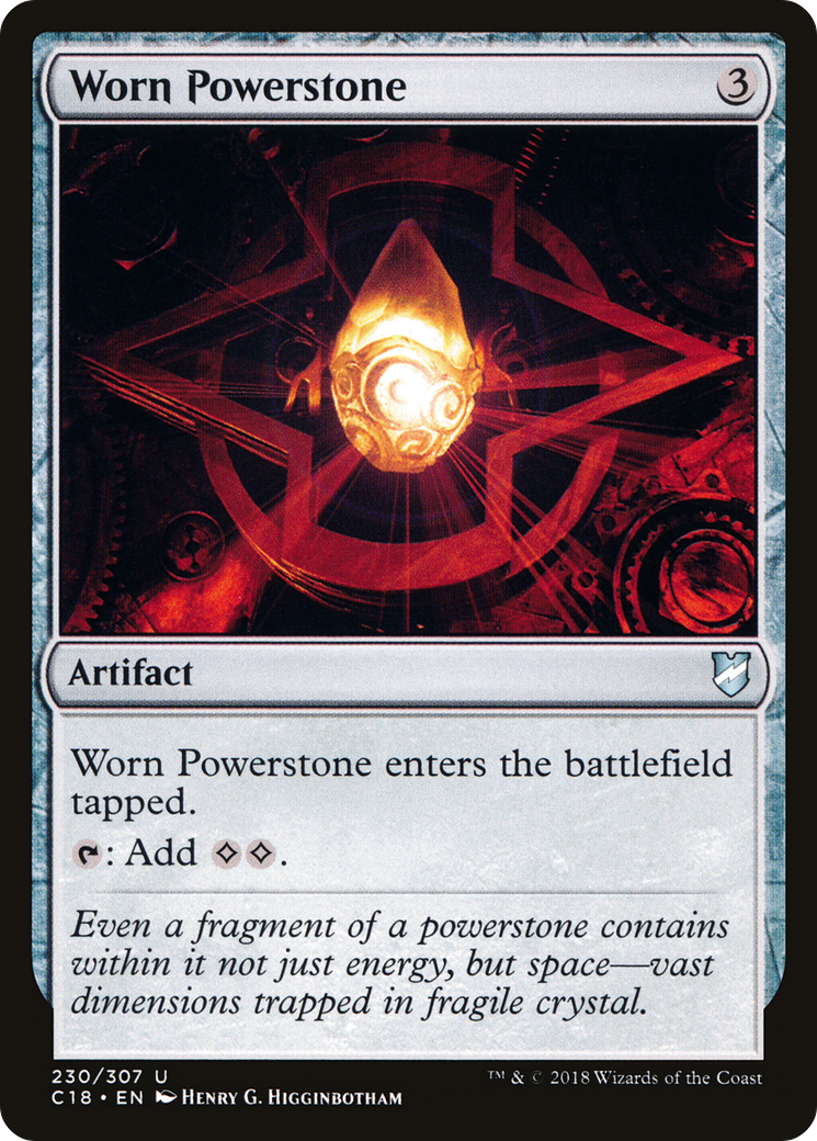 Worn Powerstone (C18-230)  - Commander 2018