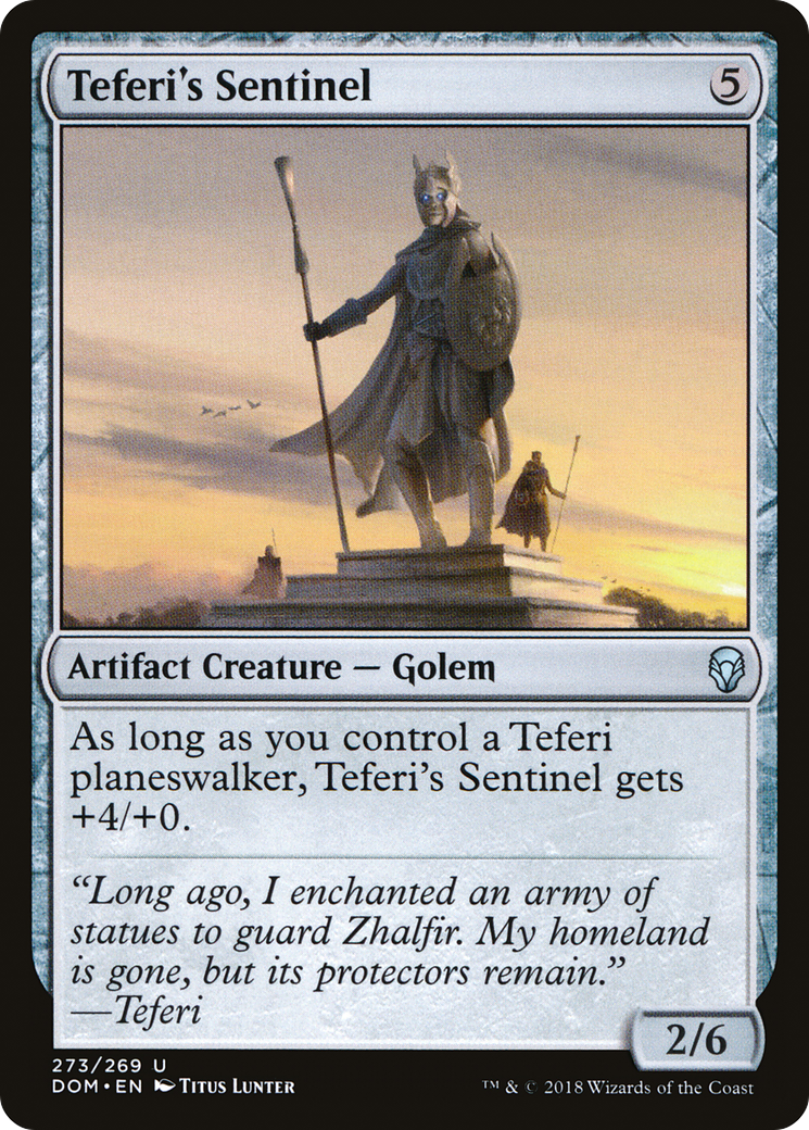 Teferi's Sentinel (DOM-273)  - Dominaria