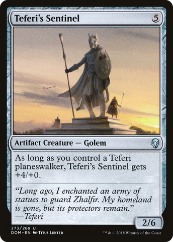 Teferi's Sentinel (DOM-273)  - Dominaria
