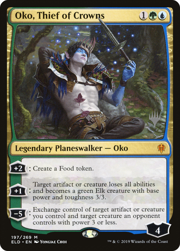 Oko, Thief of Crowns (PPELD-197)  Foil - Throne of Eldraine Promos