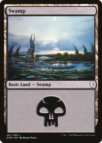 Swamp (261) (DOM-261) - Dominaria