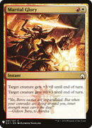 Martial Glory (LIST-091)  - The List