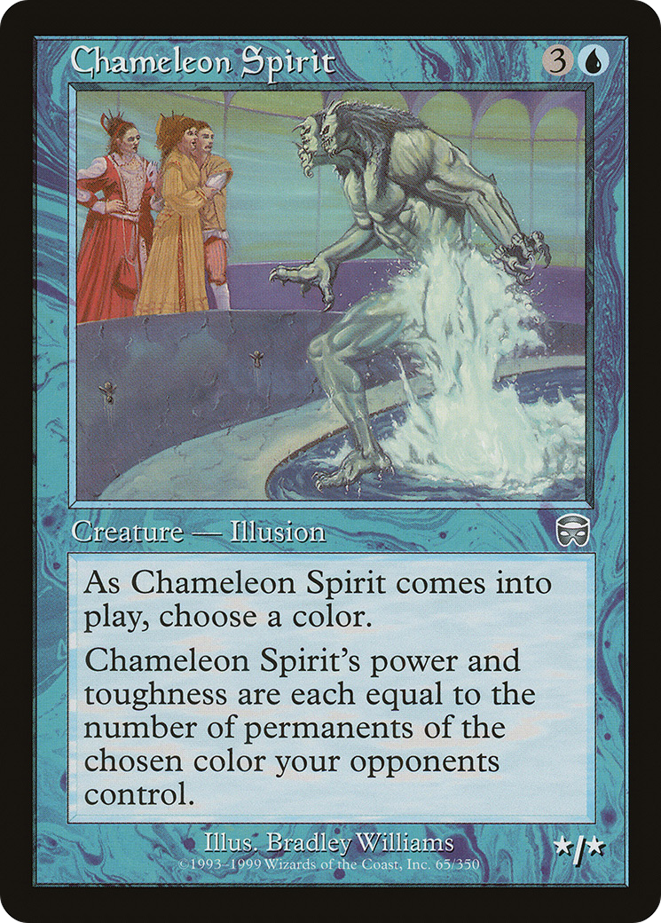 Chameleon Spirit (MMQ-065)  - Mercadian Masques
