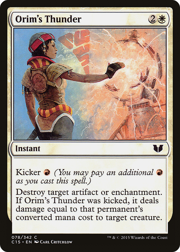 Orim's Thunder (C15-078)  - Commander 2015