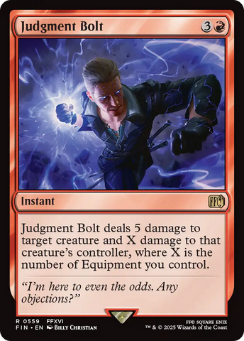Judgment Bolt (FIN-559)  - FINAL FANTASY
