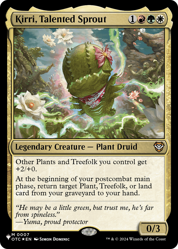 Kirri, Talented Sprout (LIST-OTC-7)  - The List