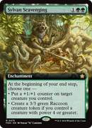 Sylvan Scavenging (FDN-475)  Foil - Foundations: (enchantment, Extended Art)