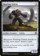 Howling Golem (CMR-316)  Foil - Commander Legends