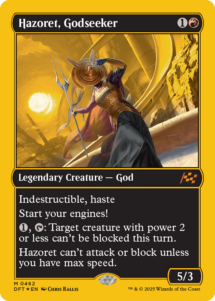 Hazoret, Godseeker (DFT-462) - Aetherdrift Foil