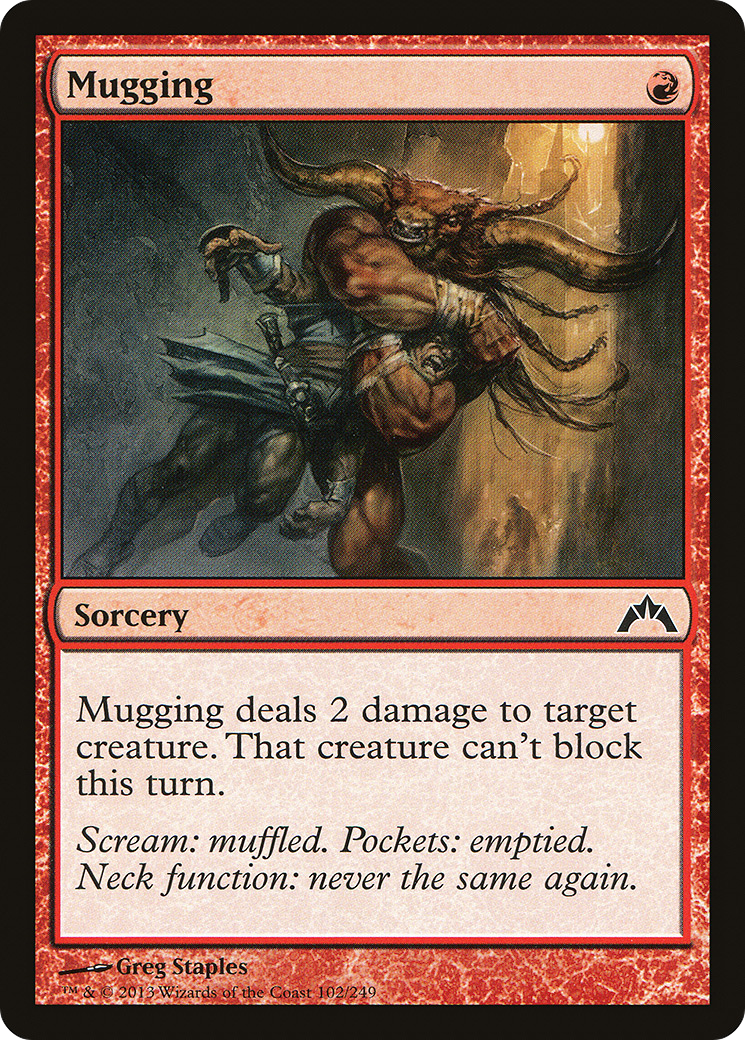 Mugging (GTC-102)  - Gatecrash