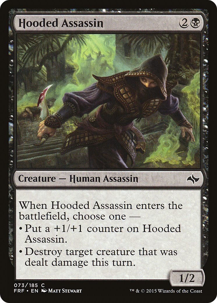 Hooded Assassin (FRF-073)  Foil - Fate Reforged